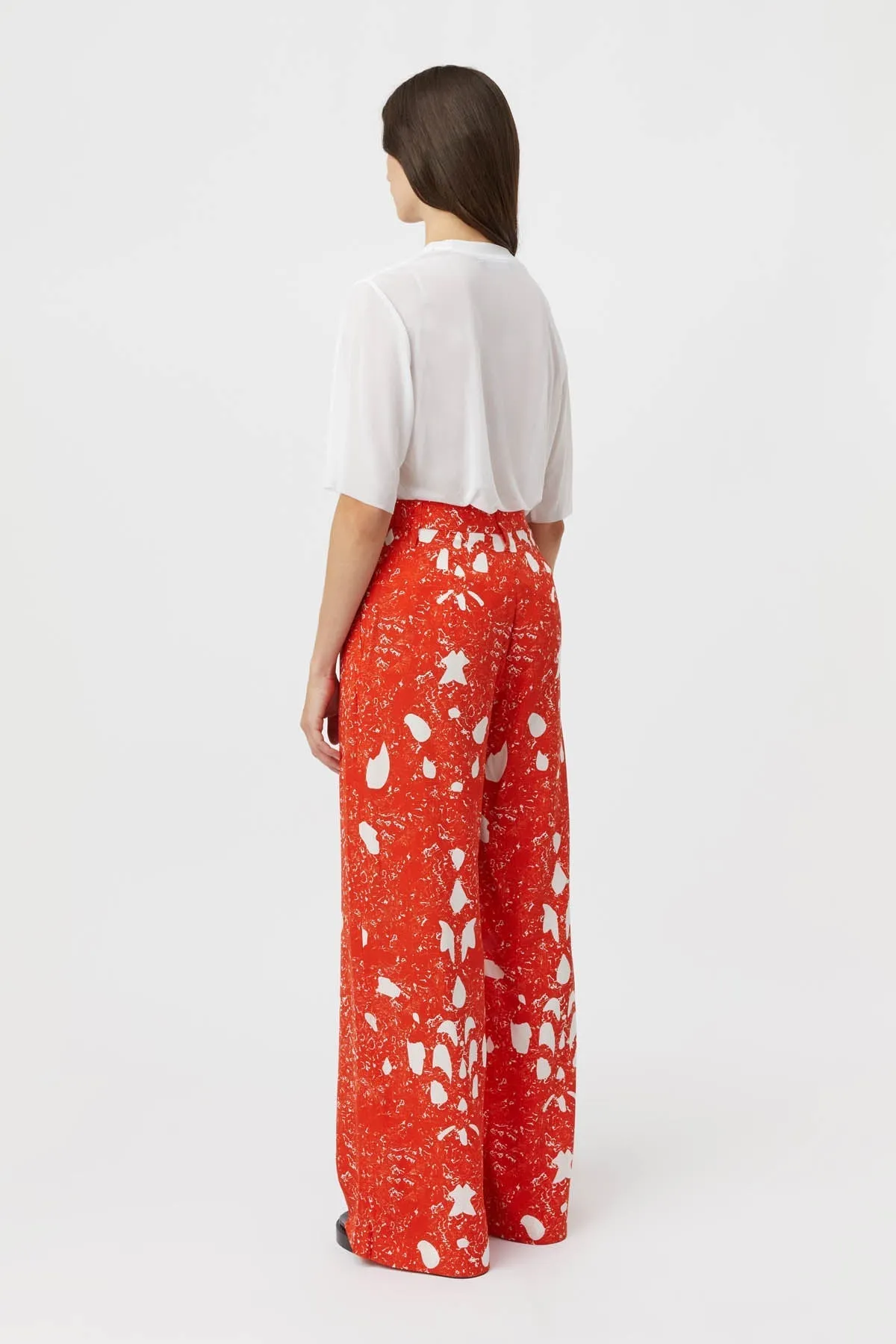 Camilla And Marc | Manu Silk Pant - Red sold by Sister & Co product image thumbnail 3