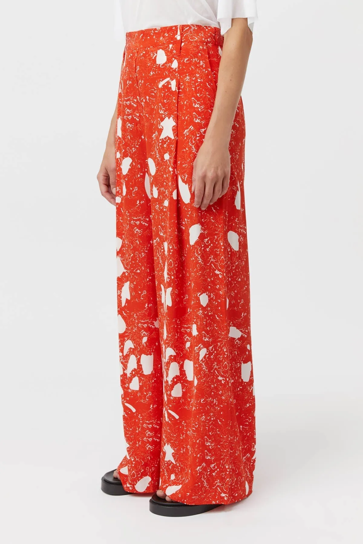 Camilla And Marc | Manu Silk Pant - Red sold by Sister & Co product image thumbnail 2