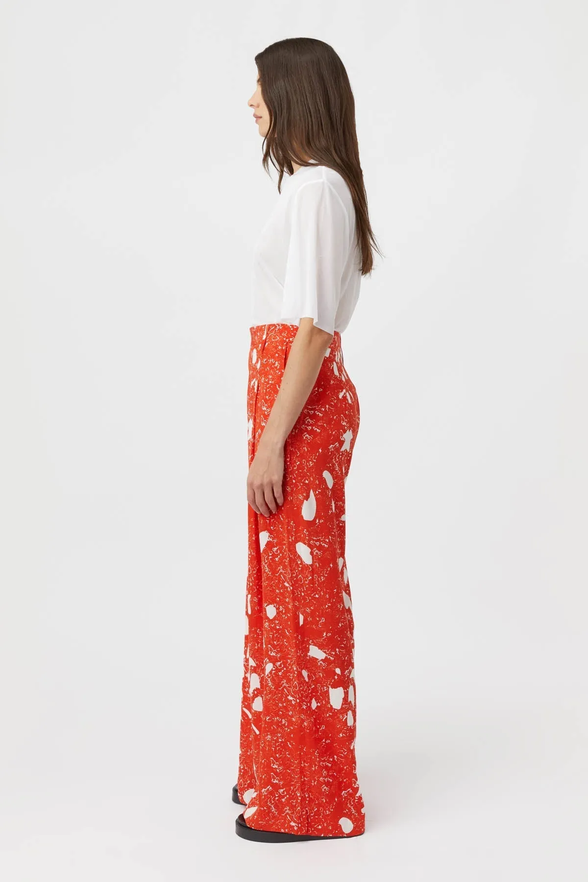Camilla And Marc | Manu Silk Pant - Red sold by Sister & Co product image thumbnail 4