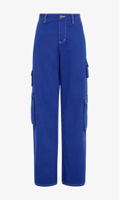 Ksubi | Drill Cargo - Cobalt sold by Sister & Co