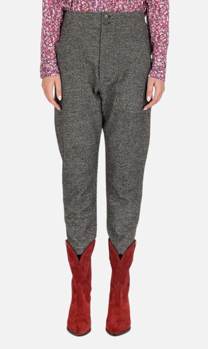 Isabel Marant | Praluniae Pants - Anthracite sold by Sister & Co