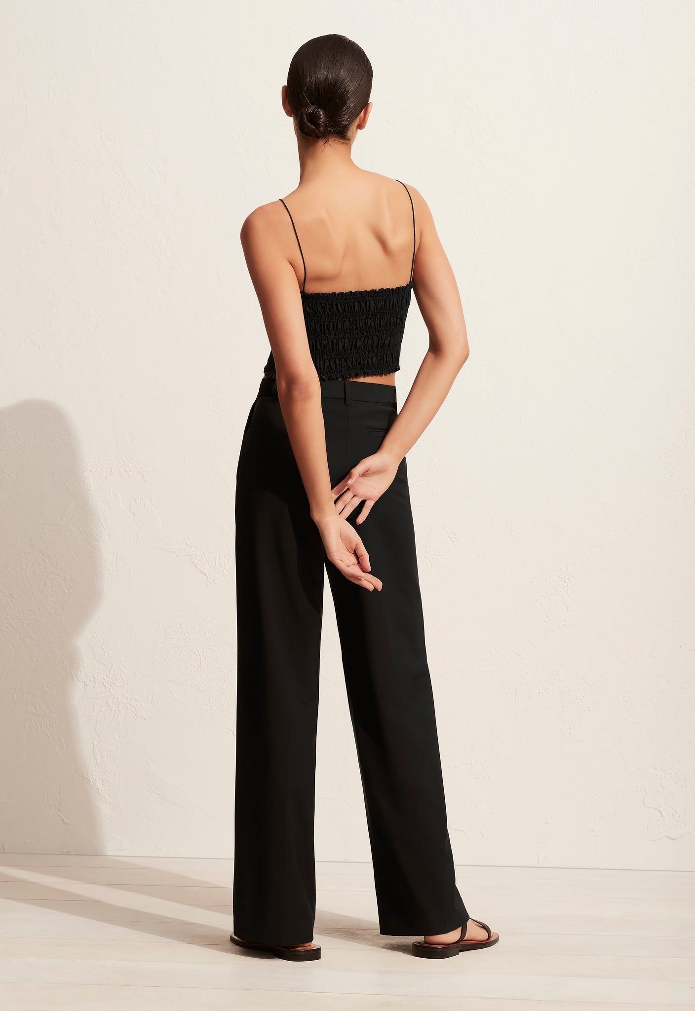 Matteau | Relaxed Tailored Trouser - Black sold by Sister & Co product image thumbnail 4