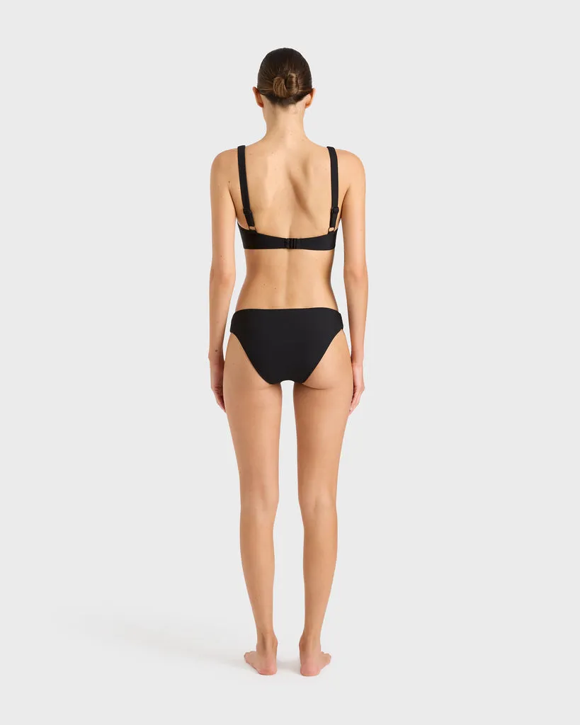 Bondi Born | Nadia II Bikini Bottom - Black sold by Sisters & Co product image thumbnail 4