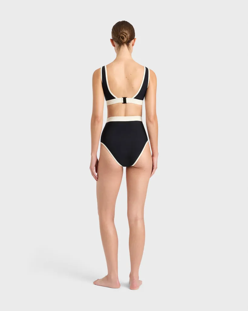 Bondi Born | Hayden Bikini Top - Black sold by Sisters & Co product image thumbnail 4