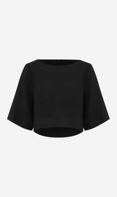 Posse | Shay Top - Black sold by Sister & Co