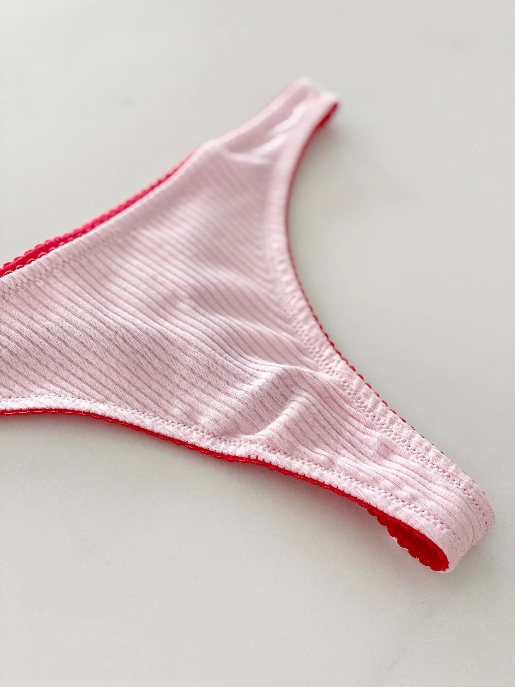 Dear Dylan | Organic Rib Thong - Cupid sold by Sister & Co product image thumbnail 3