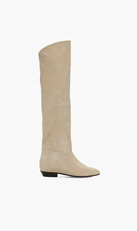 Isabel Marant | Seelys High Boots - Sand sold by Sister & Co
