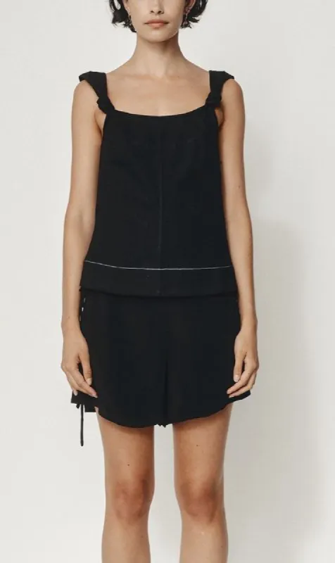 Marle | Tess Top - Black sold by Sister & Co