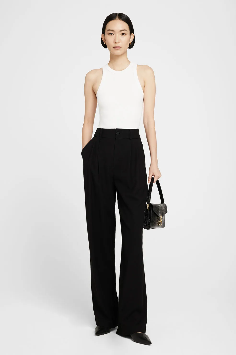 Anine Bing | Eva Tank - White sold by Sister & Co product image thumbnail 2