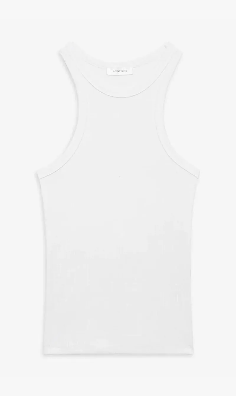 Anine Bing | Eva Tank - White sold by Sister & Co