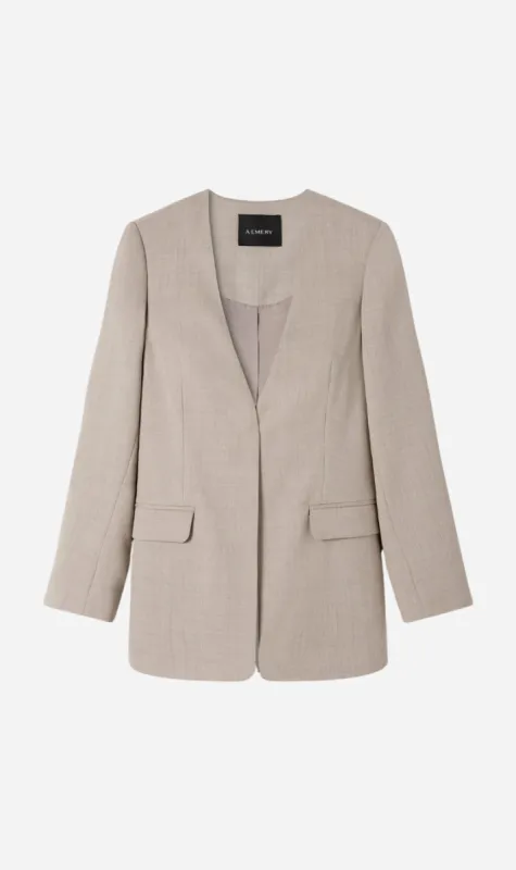A. EMERY | The Rosalind Blazer - Almond sold by Sister & Co