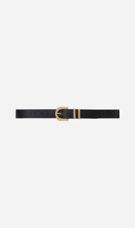 Anine Bing | Soraya Belt - Black sold by Sister & Co