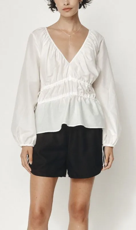 Marle | Derya Top - Ivory sold by Sister & Co