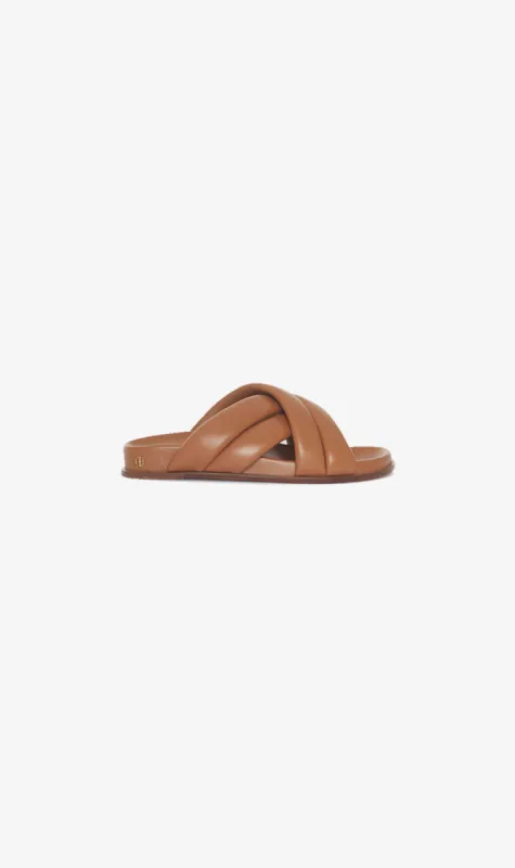 Anine Bing | Lizzie Slides - Cognac sold by Sister & Co
