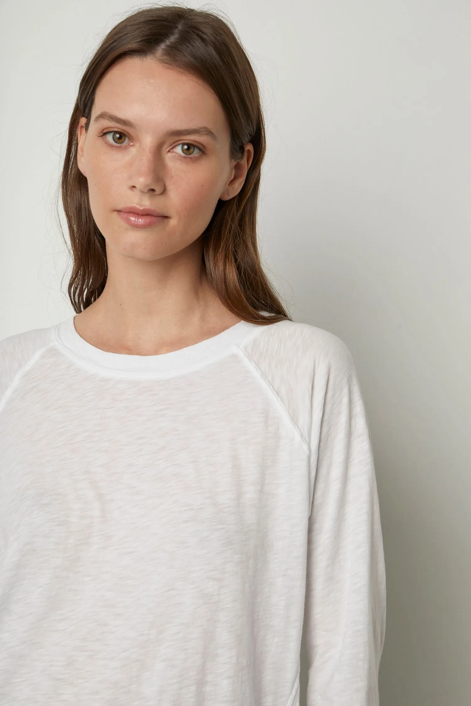 Velvet | Lonnie Cotton Slub Tee - White sold by Sister & Co product image thumbnail 2