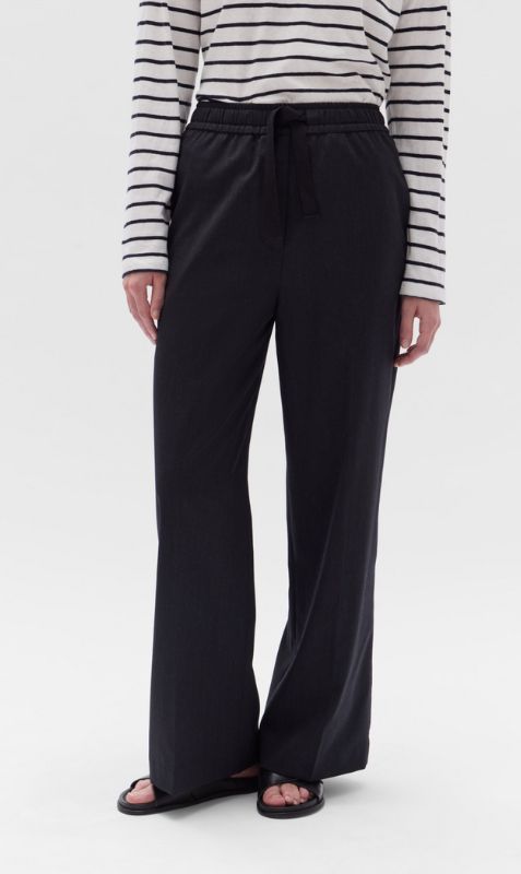 Assembly Label | Emmi Trouser - Black sold by Sister & Co