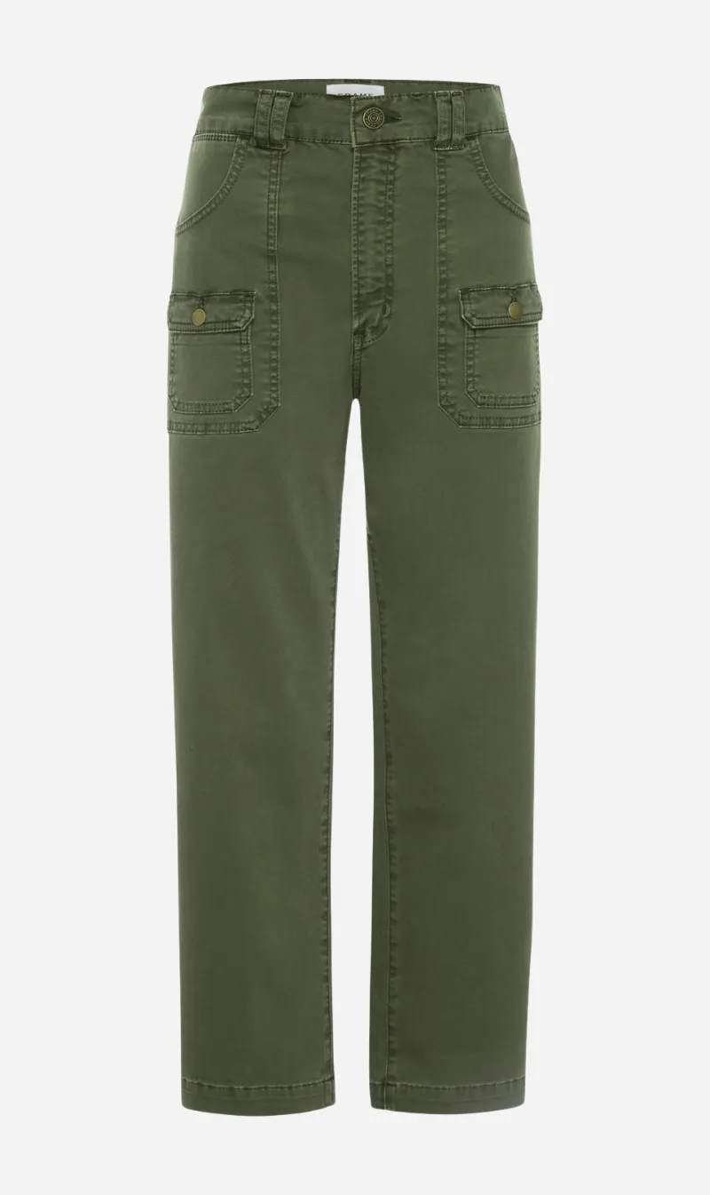 Frame Denim | Utility Pocket Pant - Washed Winter Moss sold by Sister & Co