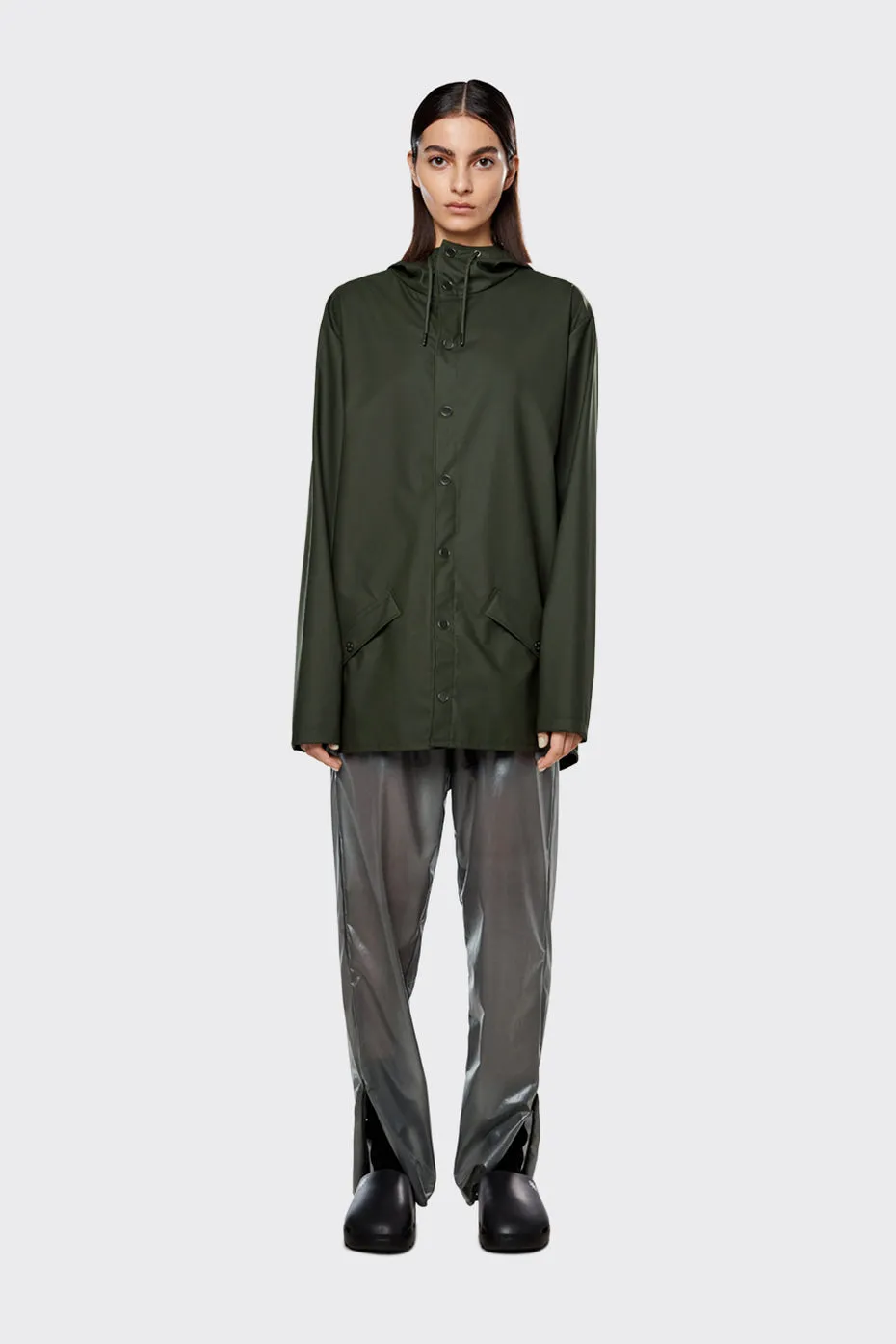 RAINS | Jacket II - Green sold by Sisters & Co product image thumbnail 2