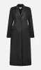 Caitlin Crisp | Vice Coat - Charcoal Stripe sold by Sister & Co