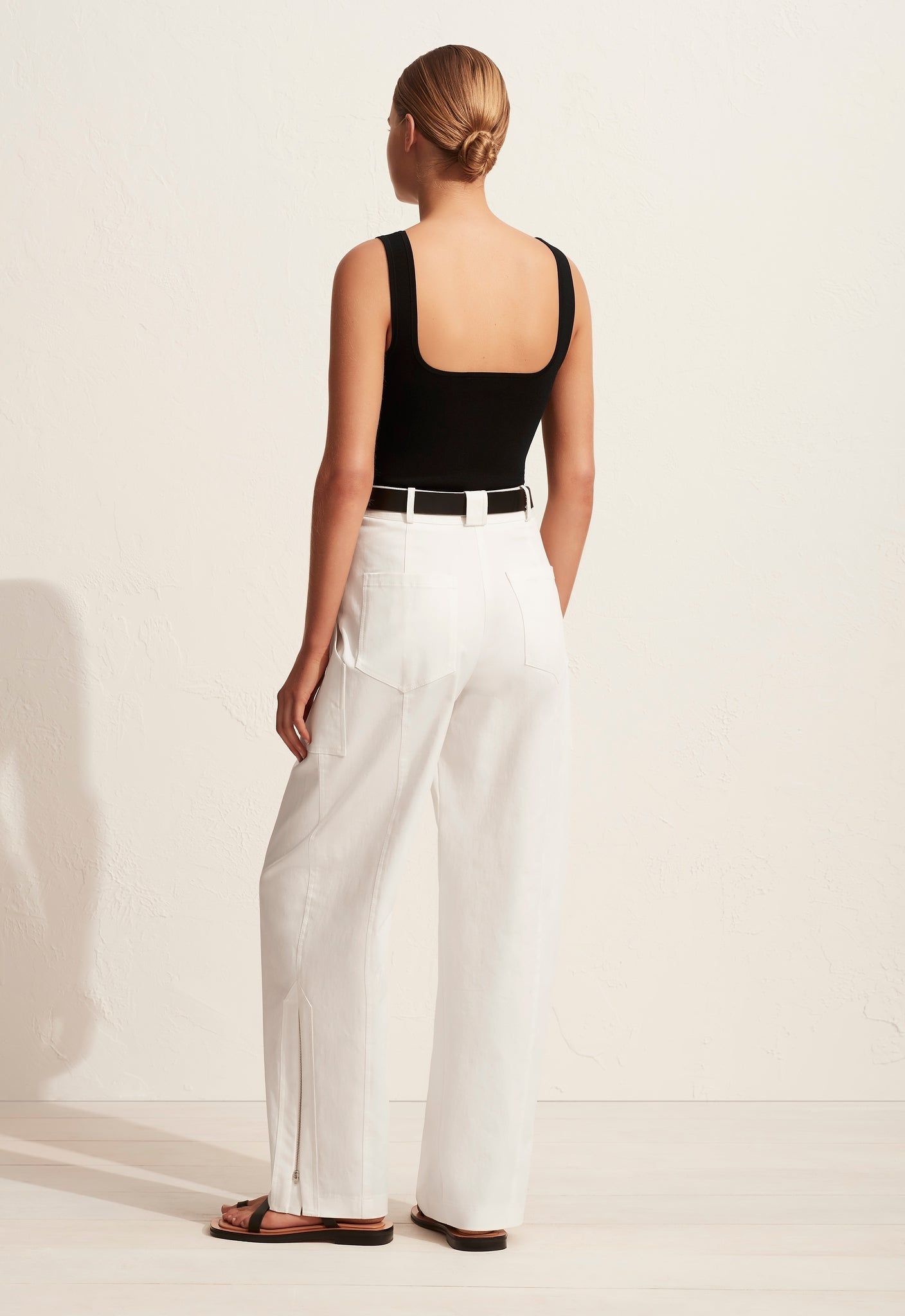 Matteau | Utility Trouser - Chalk sold by Sister & Co product image thumbnail 4