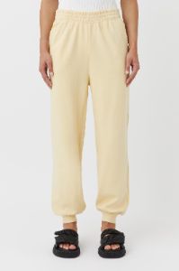 Camilla And Marc | Embroidered Monogram Track Pant - Flax sold by Sister & Co