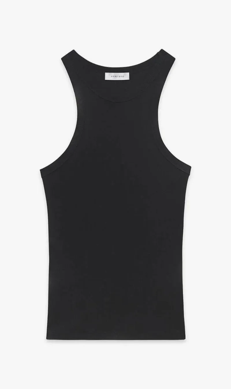 Anine Bing | Eva Tank - Black sold by Sisters & Co