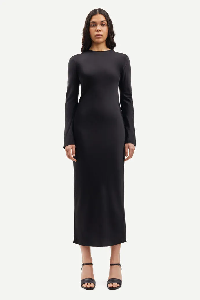 Samsoe Samsoe | Alina Long Dress - Black sold by Sister & Co product image thumbnail 2