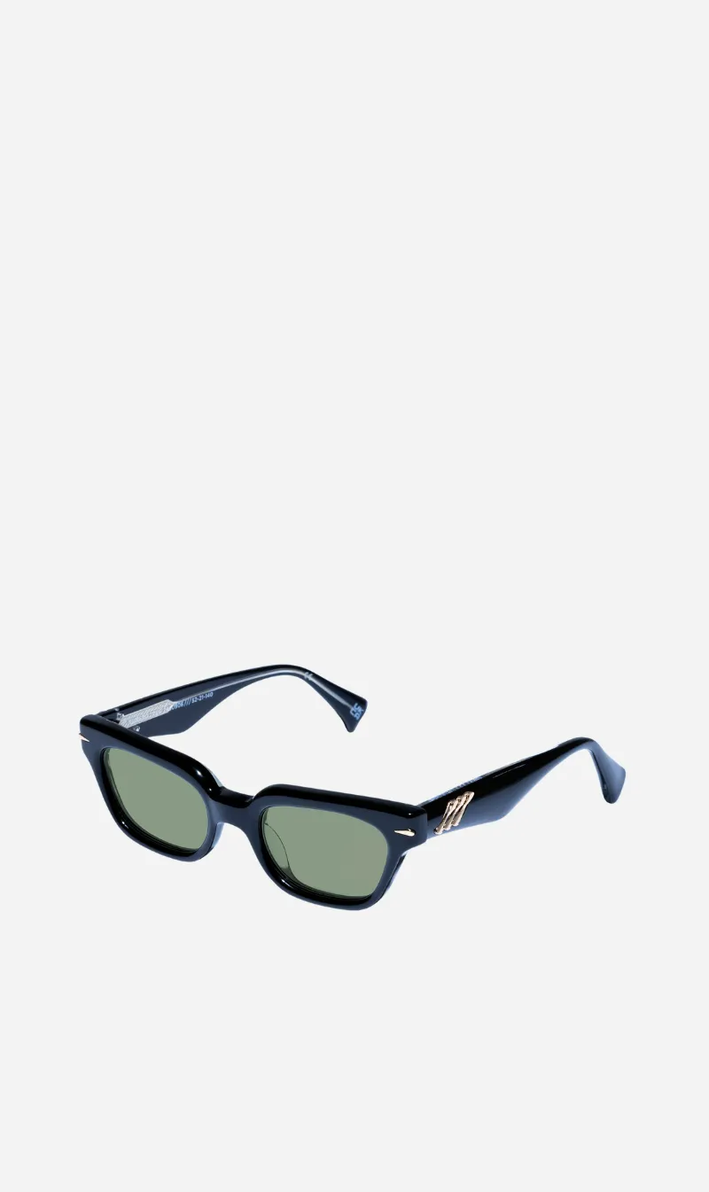 Le Specs | Numero Tres - Obsidian Black sold by Sisters & Co