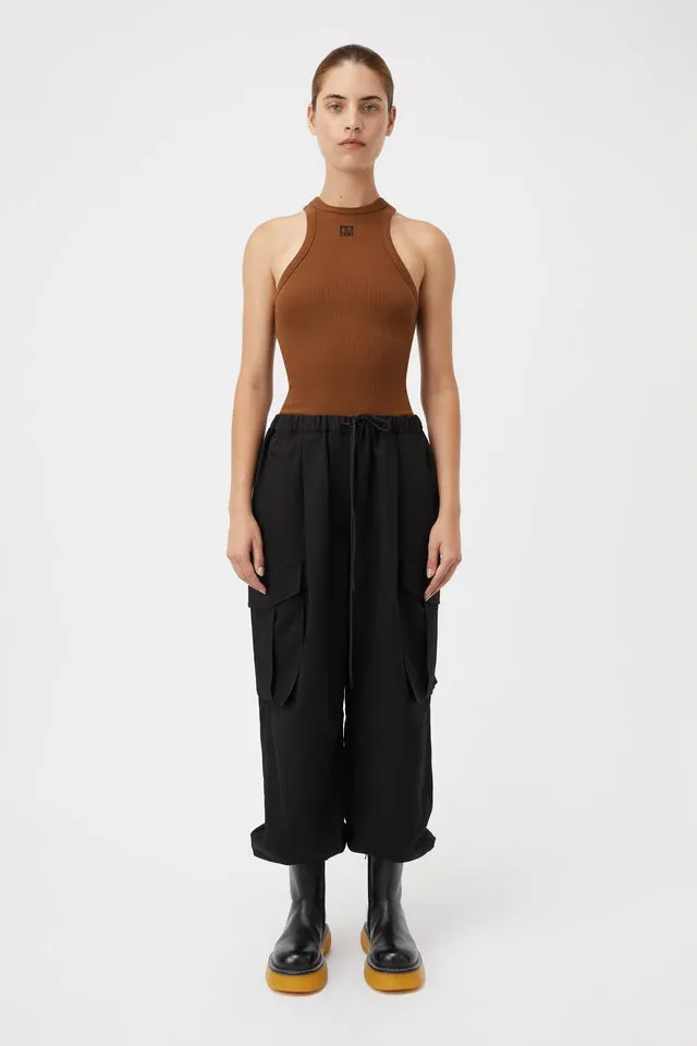 Camilla And Marc | Nora Rib Top - Soft Toffee Brown sold by Sister & Co product image thumbnail 3