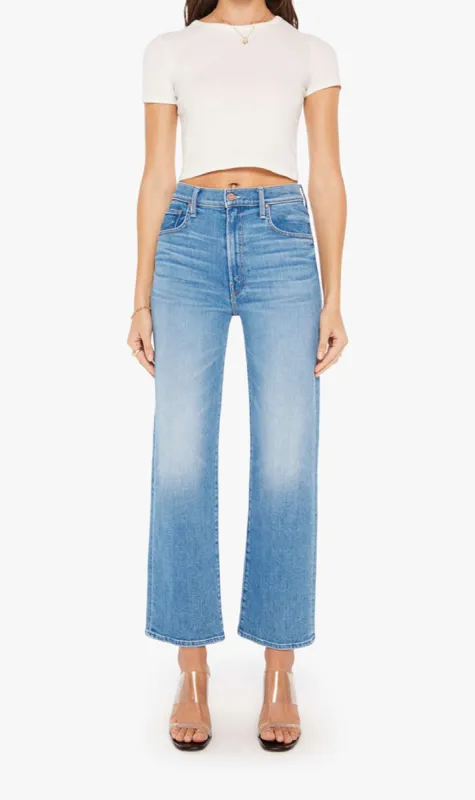 Mother Denim | The Rambler Zip Flood - Out Of The Blue sold by Sister & Co