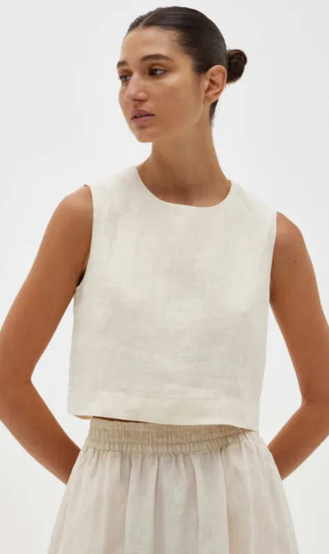 Assembly Label | Nilsa Top - Stone sold by Sister & Co