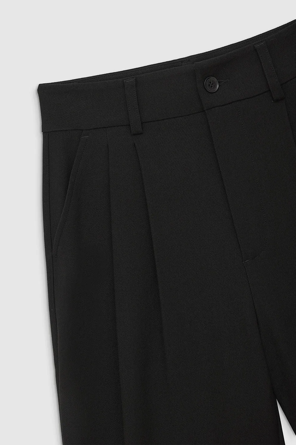 Anine Bing | Carrie Pant - Black Twill sold by Sisters & Co product image thumbnail 4