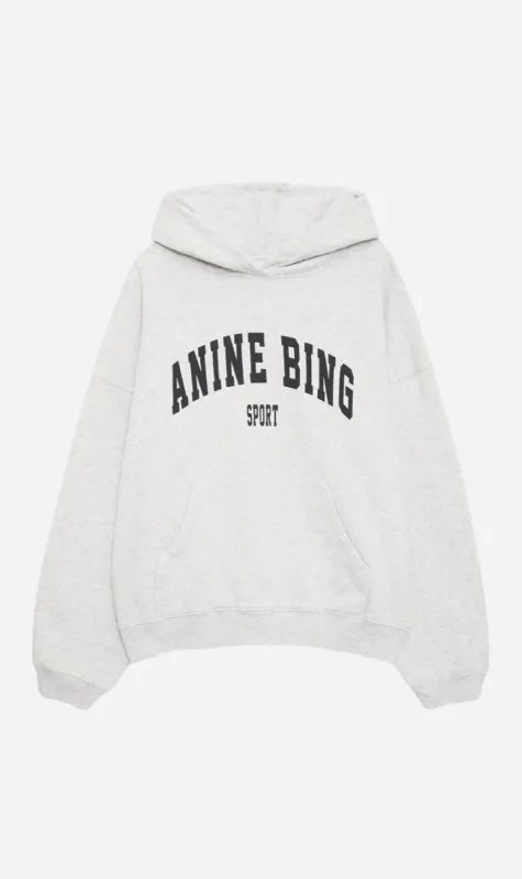 Anine Bing | Harvey Sweatshirt - Heather Grey sold by Sister & Co