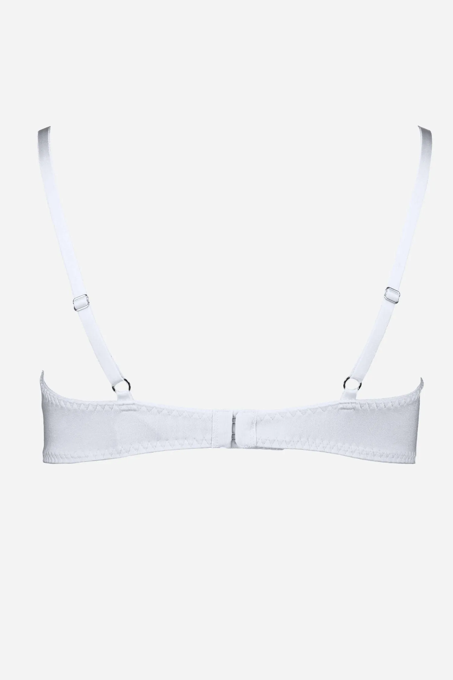 Camilla and Marc | Nora Contrast Bind Scoop Neck Tank - White/Black sold by Sister & Co