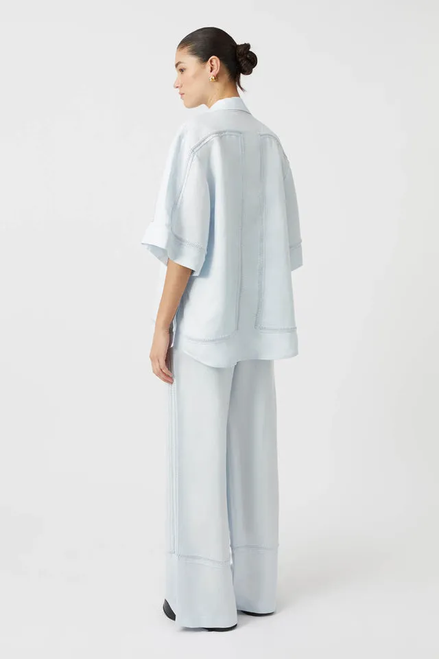 Camilla and Marc | Fortuna Shirt - Ice Blue sold by Sister & Co product image thumbnail 5