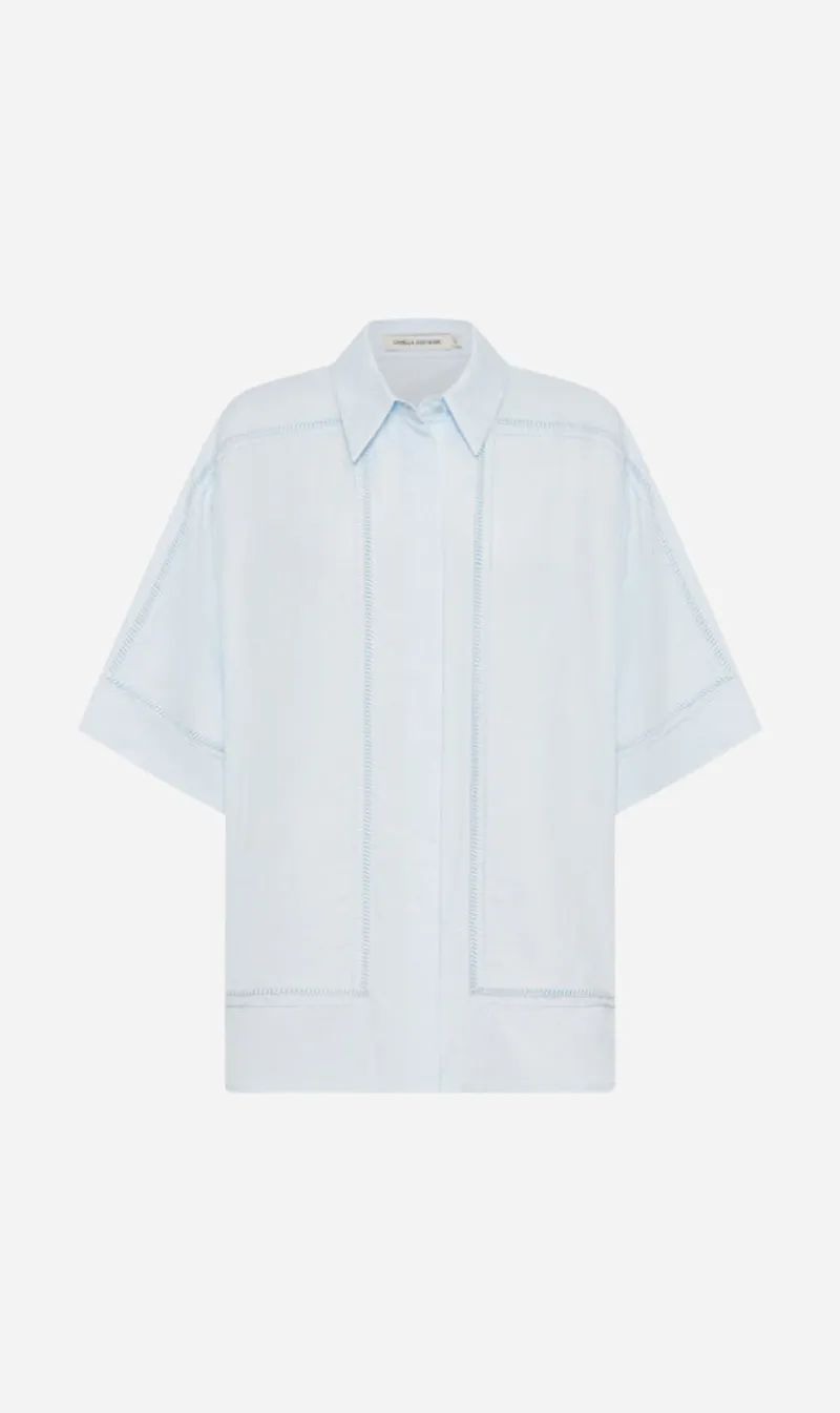 Camilla and Marc | Fortuna Shirt - Ice Blue sold by Sister & Co