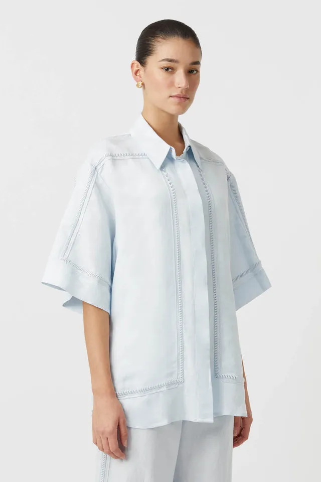 Camilla and Marc | Fortuna Shirt - Ice Blue sold by Sister & Co product image thumbnail 2