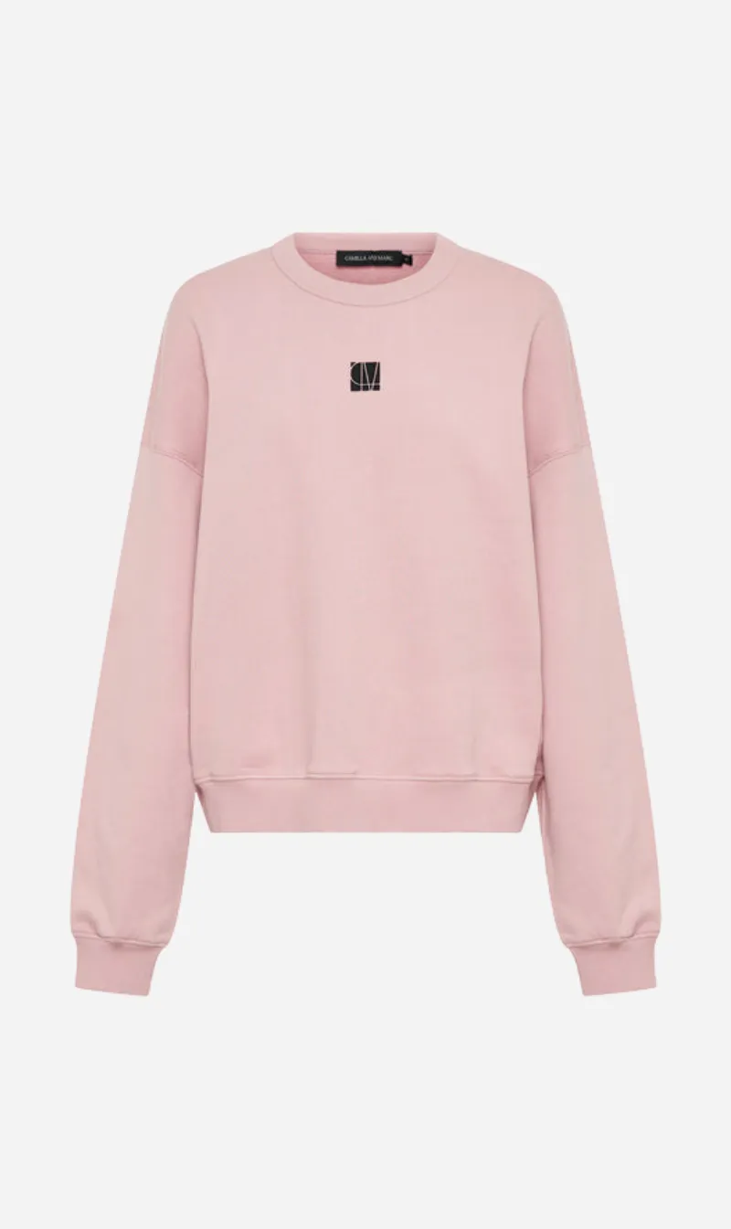 Camilla and Marc | Whitley Crew - Dusty Rose sold by Sister & Co