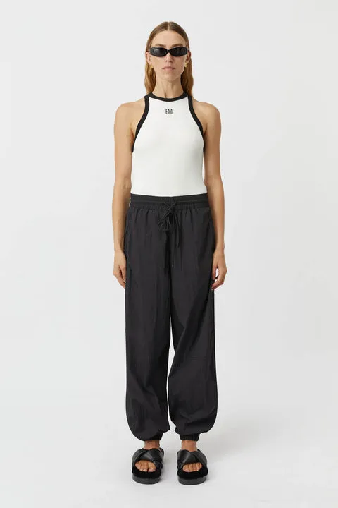 Camilla and Marc | Nora Contrast Bind Tank - Soft White/Black sold by Sisters & Co product image thumbnail 2