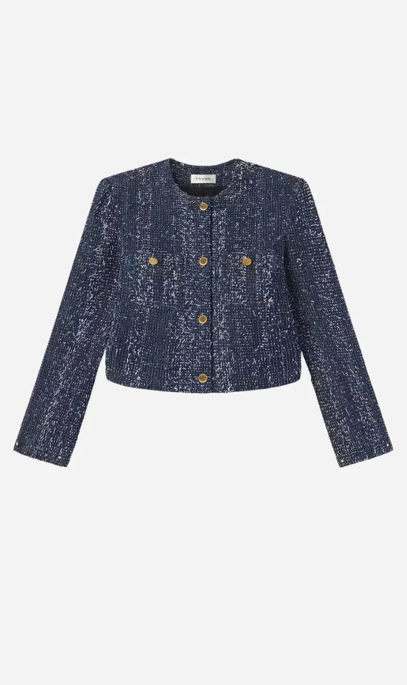 Frame Denim | Denim Boucle Jacket - Magic sold by Sister & Co
