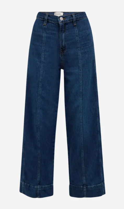 Frame | The Seamed Wide Leg Crop - Etta made by Frame Denim