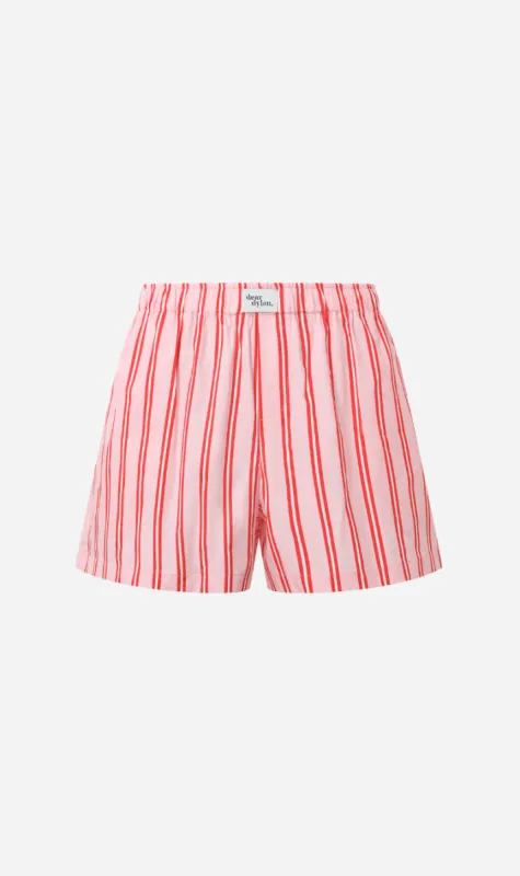 Dear Dylan | Cotton Boxer Short - Cupid Stripe sold by Sister & Co