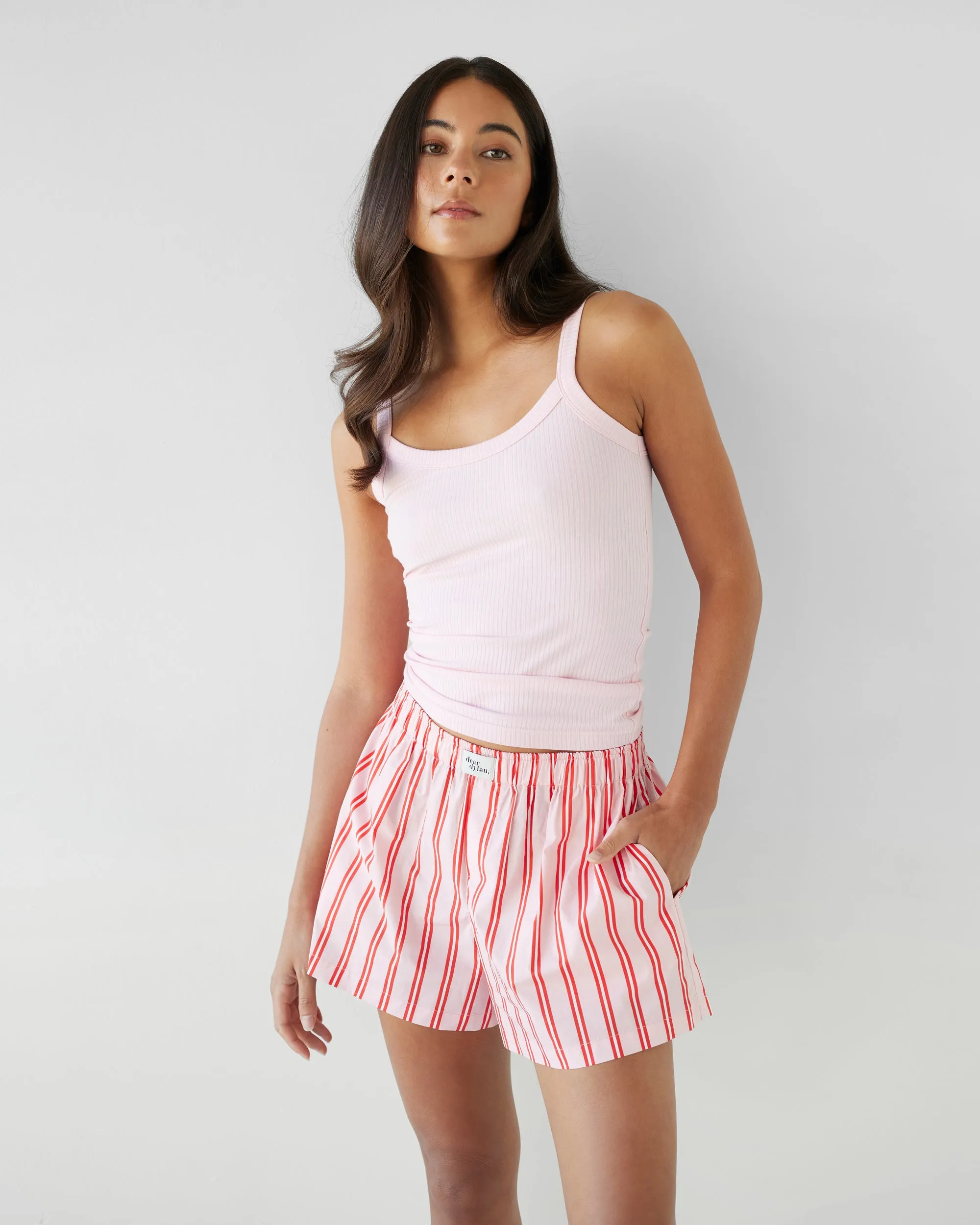 Dear Dylan | Cotton Boxer Short - Cupid Stripe sold by Sister & Co product image thumbnail 2