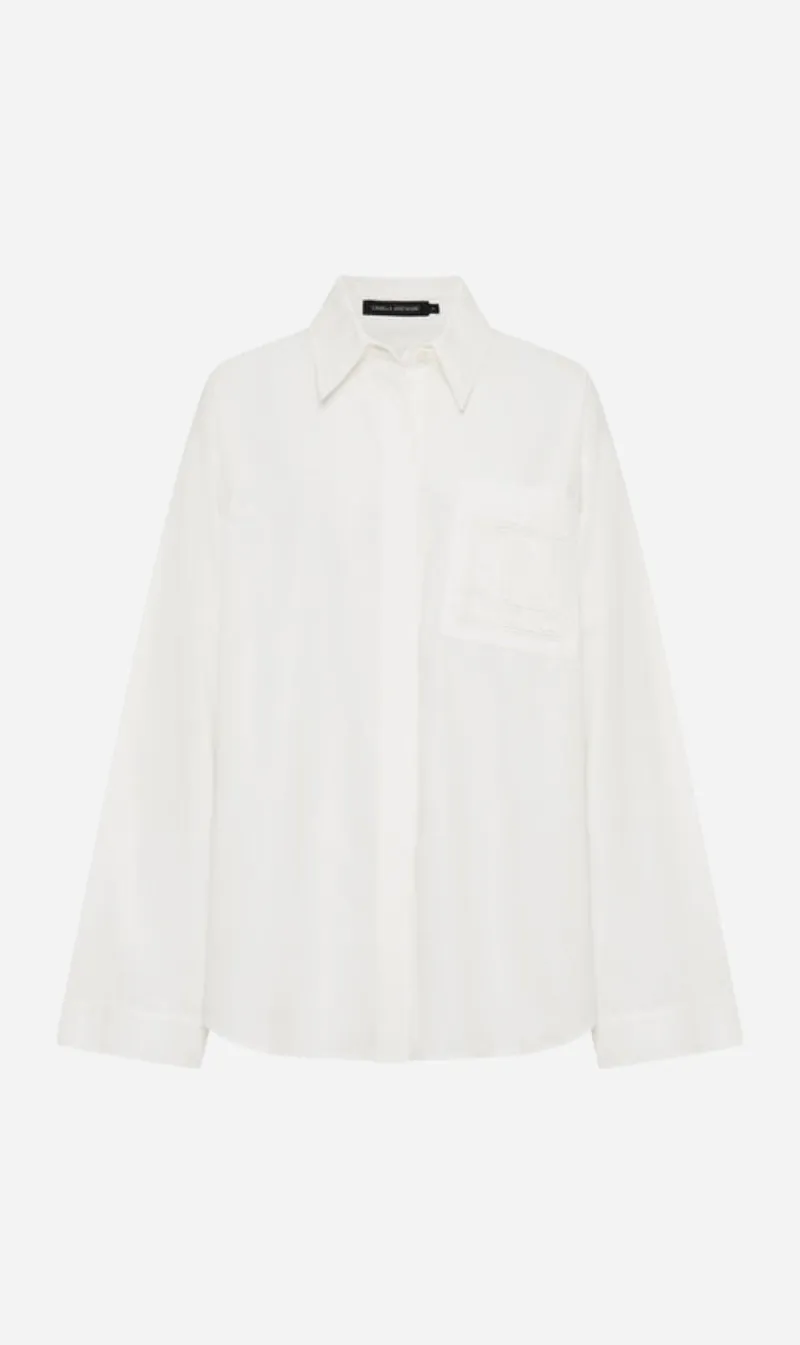 Camilla and Marc | Winslow Shirt - Soft White sold by Sister & Co