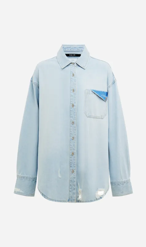 Ksubi | Oversized Shirt - Sense Sott sold by Sister & Co