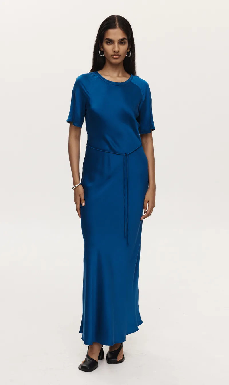 Marle | Abigail Dress - Lapis sold by Sister & Co
