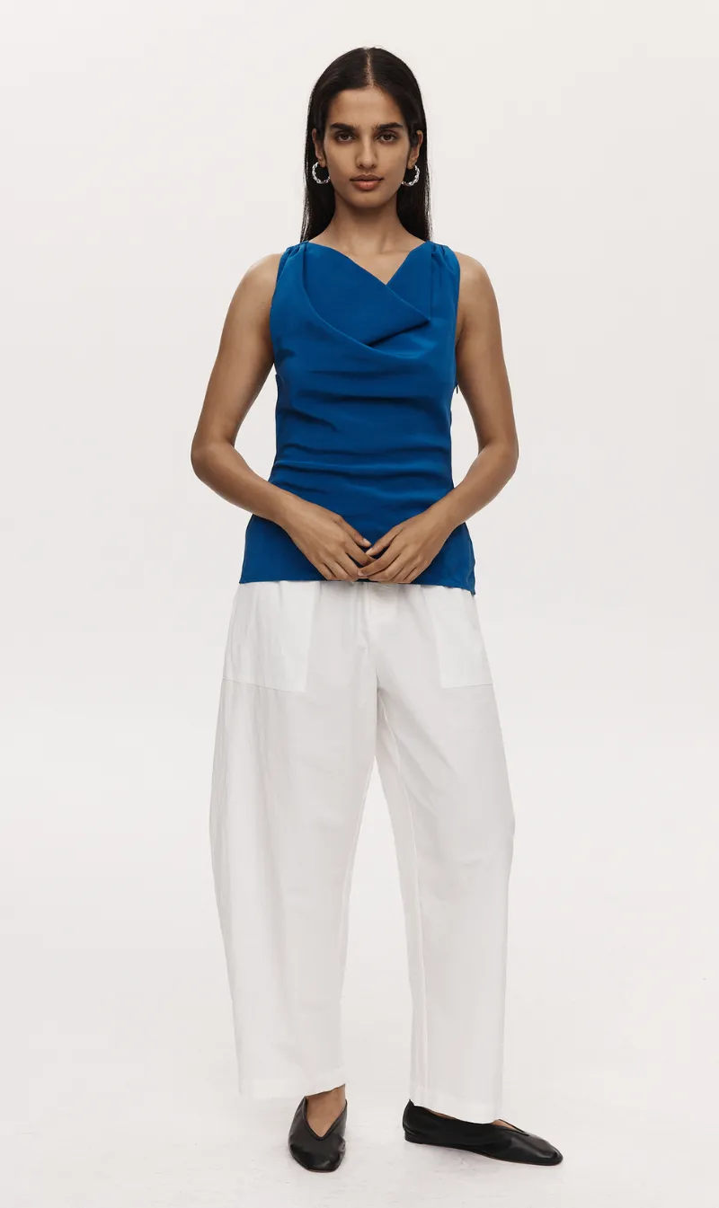 Marle | Zinnia Top - Lapis sold by Sister & Co