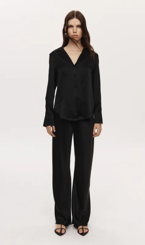 Marle | Milly Shirt - Black sold by Sister & Co