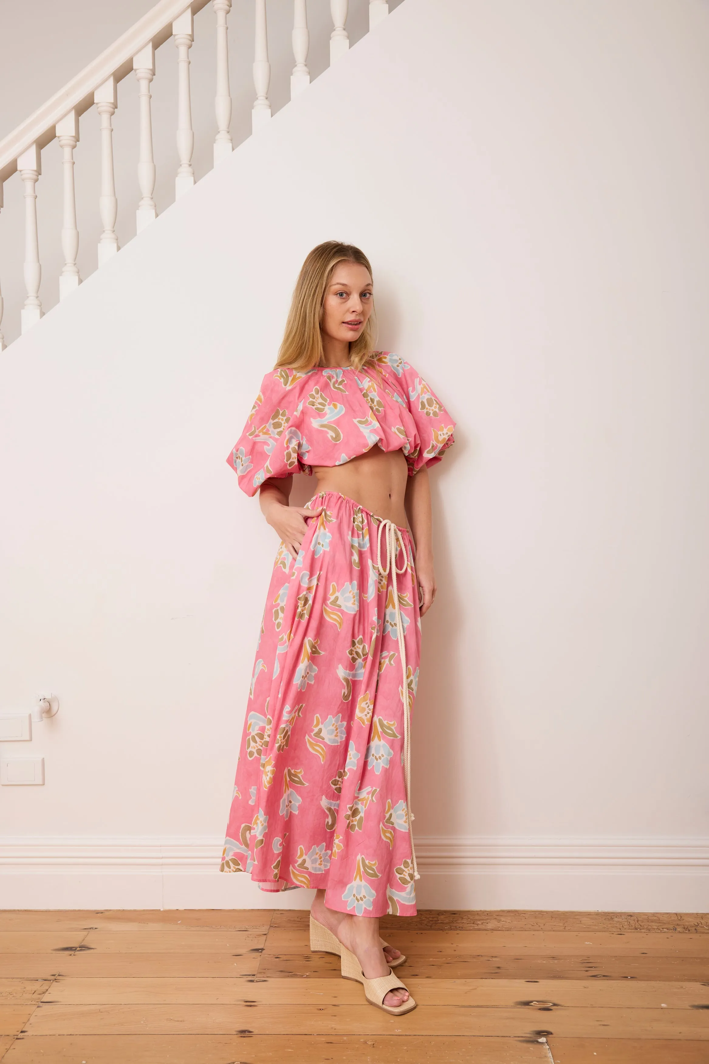 Caitlin Crisp | Horizon Crop - Watercolour Floral sold by Sister & Co product image thumbnail 4