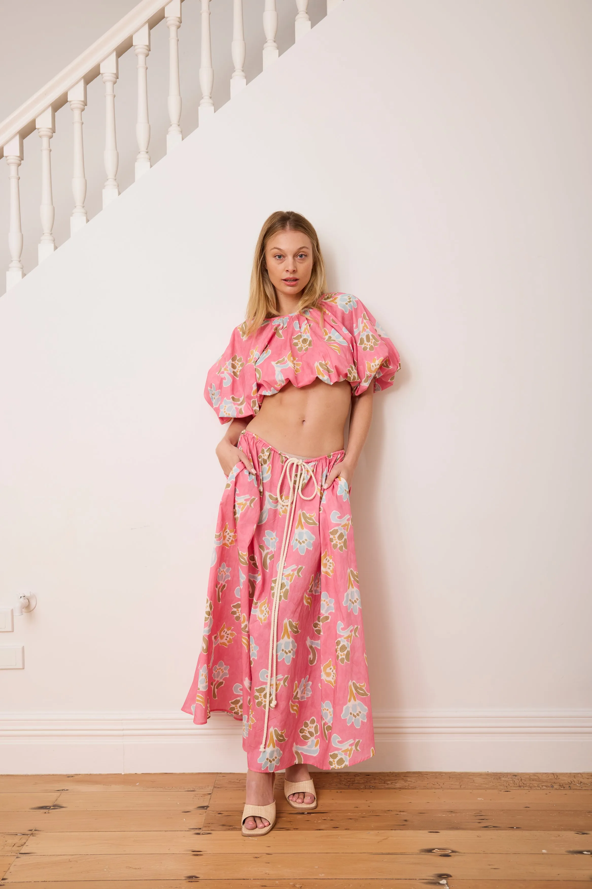 Caitlin Crisp | Horizon Crop - Watercolour Floral sold by Sister & Co product image thumbnail 3